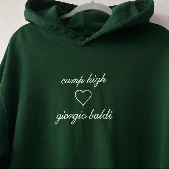 Camp High x Giorgio Baldi Collab green Hoodie - Picture 2 of 12